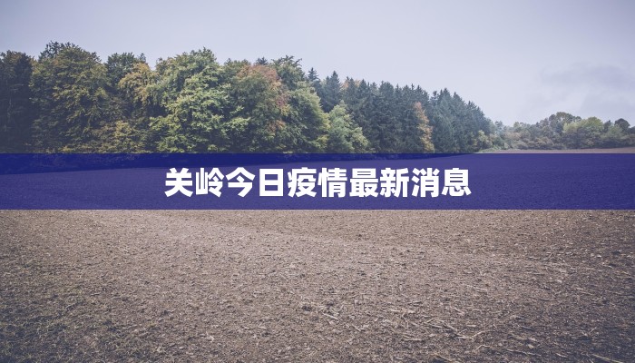 关庄最新疫情：守护家园，科学防控，共克时艰